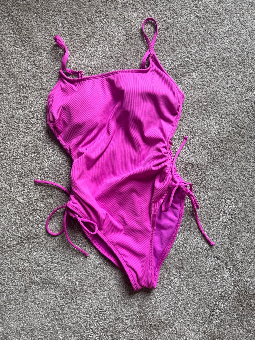 Shade & shore Magenta swimsuit XS